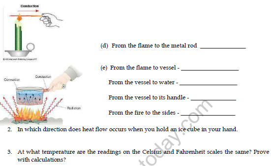 Heat Class 7 Questions And Answers Icse